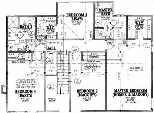 plan maison usa