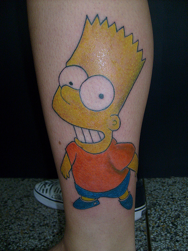 Tatouages The Simpsons Park Toute Lactualité Des Simpson