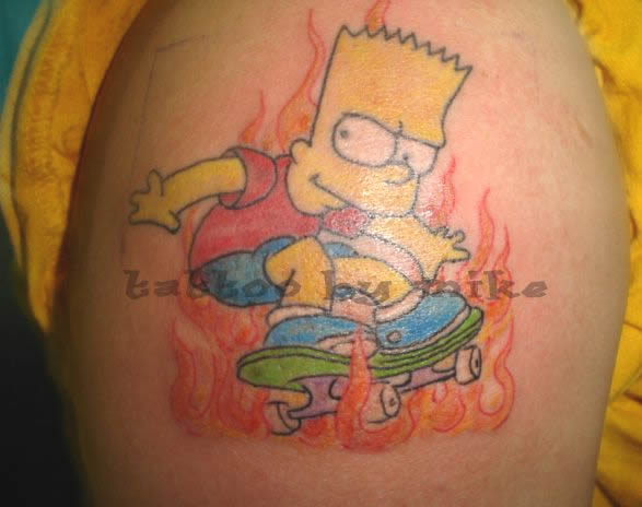 Tatouages The Simpsons Park Toute Lactualité Des Simpson