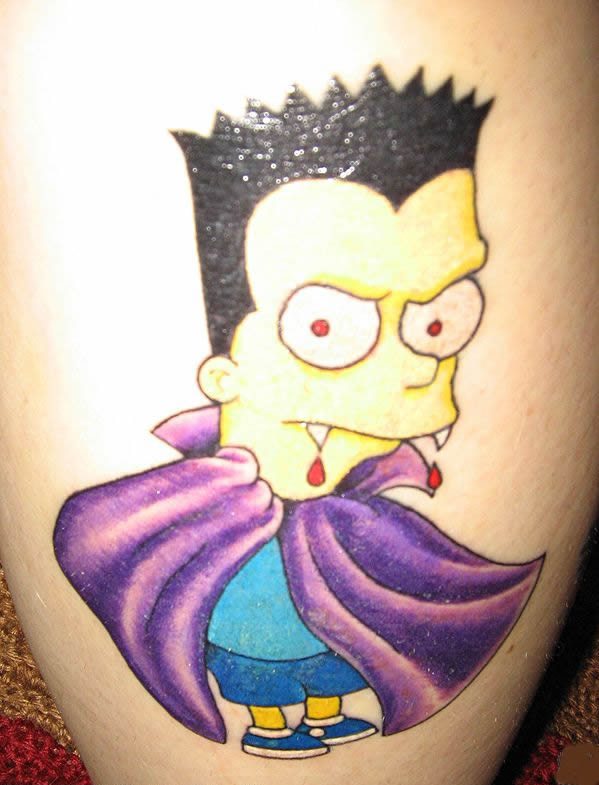 Tatouages The Simpsons Park Toute Lactualité Des Simpson