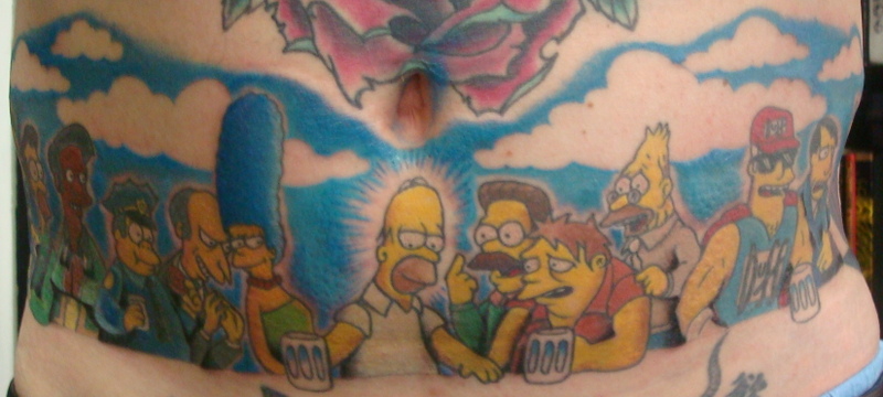 Tatouages The Simpsons Park Toute Lactualité Des Simpson