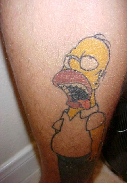 Tatouages The Simpsons Park Toute Lactualité Des Simpson