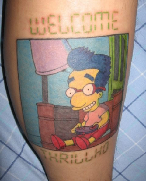 Tatouages The Simpsons Park Toute Lactualité Des Simpson