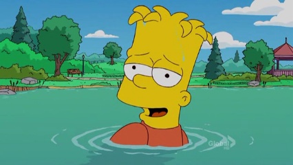 Bart #Pencife #regrets #triste - Émotion_des _simpsons